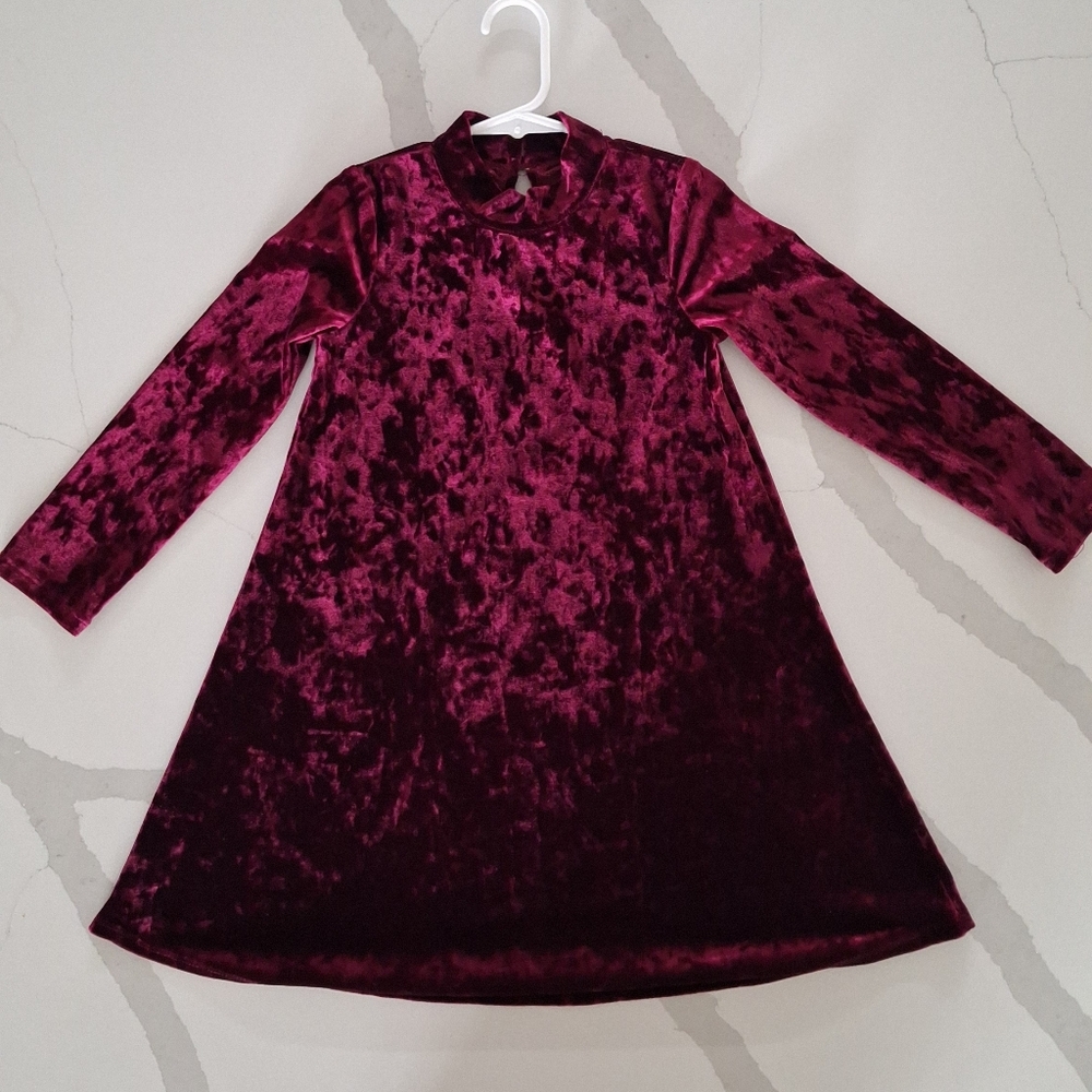 Bonnie Jean Velvet Dress
